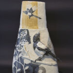Mollie Brotherton - Totem Pie - Céramique d'art, pièce unique - 43 x 30 x 10 cm - 480 €