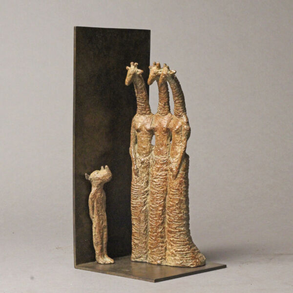 Sophie Verger - Tout timide - bronze - 23 x 10 x 11 cm - 2200 €
