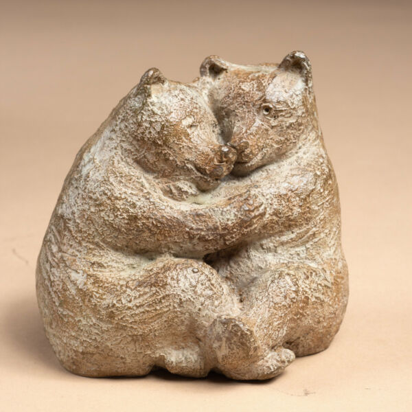 Sophie Verger - Ours enlacés - bronze - 9 x 9 x 9 cm - 1400 €