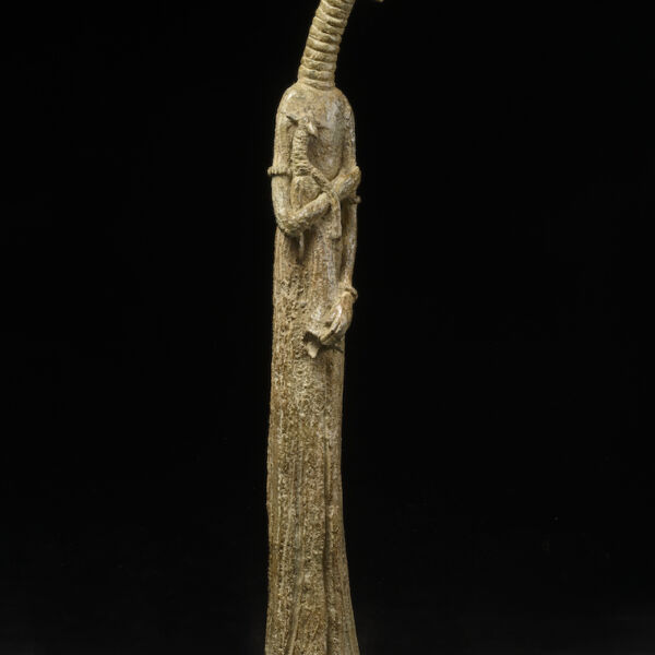 Sophie Verger - Girafe et sa poupée - bronze - 98 x 18 x 20 cm - 5900 €