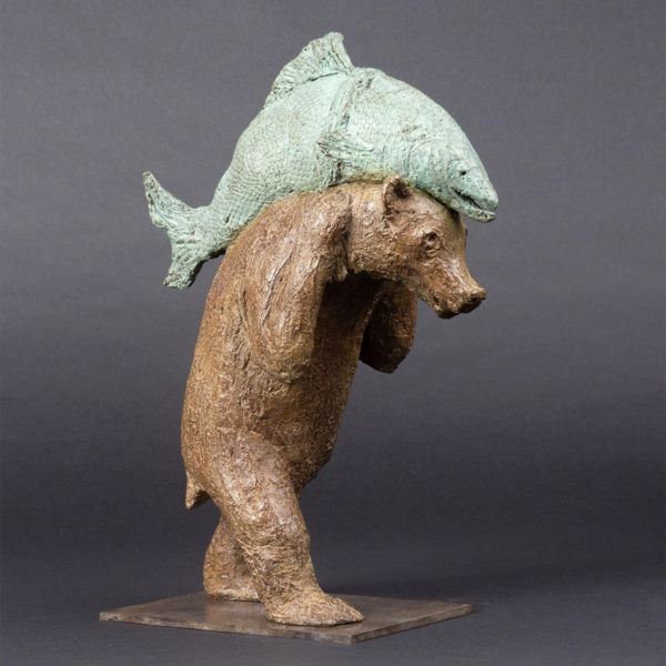 Sophie Verger - Un ours nommé Sisyphe - n°6/8 - 38 x 29 x 12 cm - 4300 €