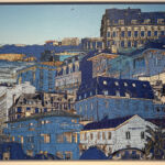 Stepart - Biarritz - technique mixte - 74 x 104 cm
